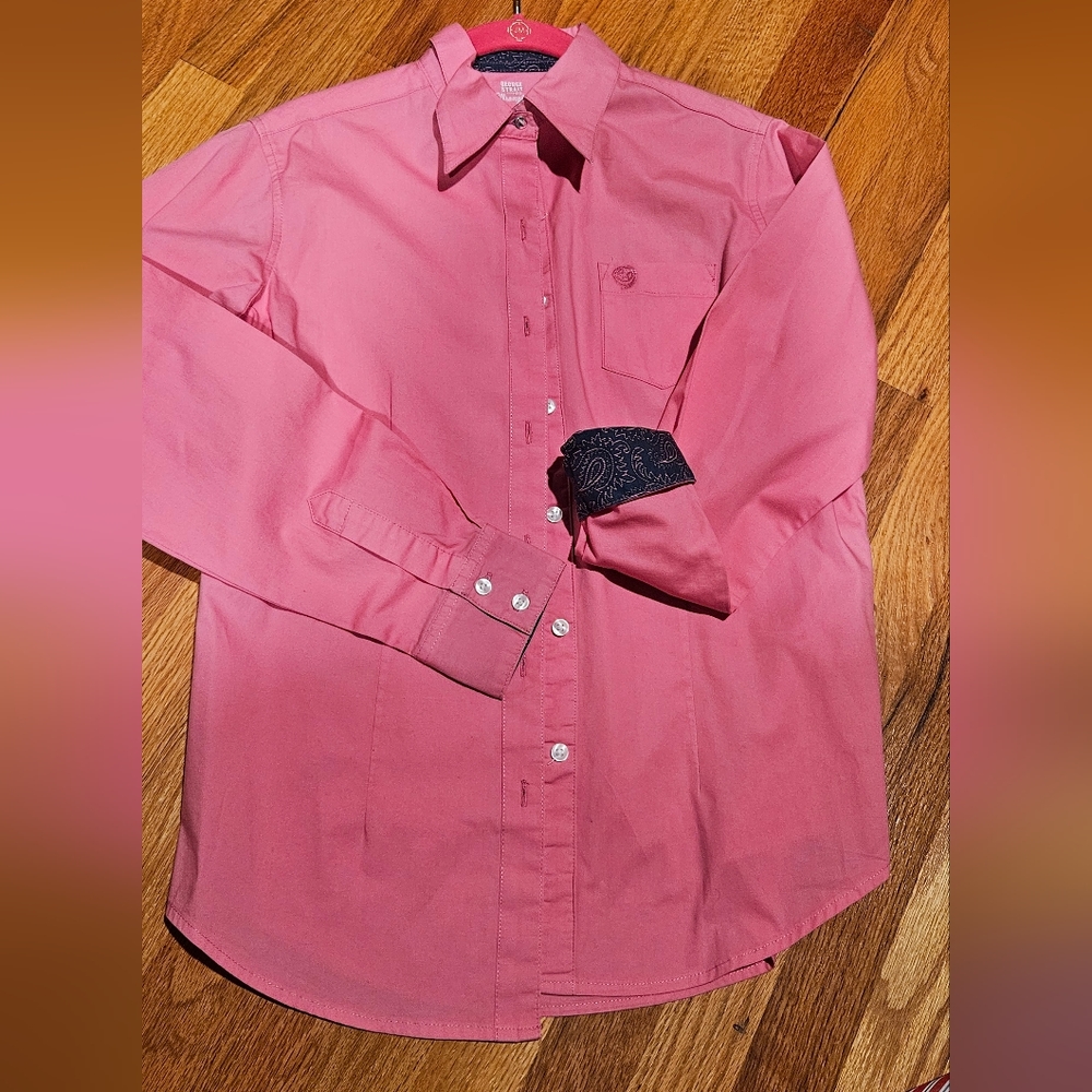 Wrangler Western Button Down Shirt George Strait For Her